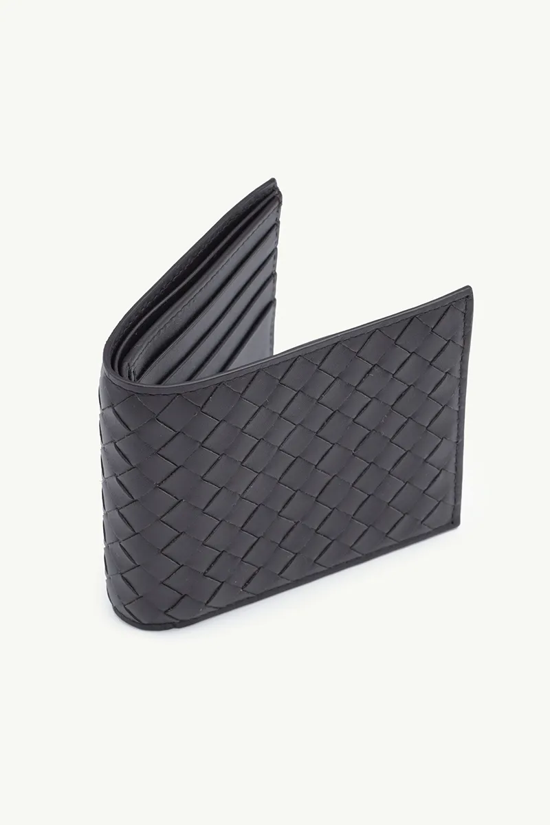 BOTTEGA VENETA Men VN Intrecciato Bi-fold Wallet in Espresso 2
