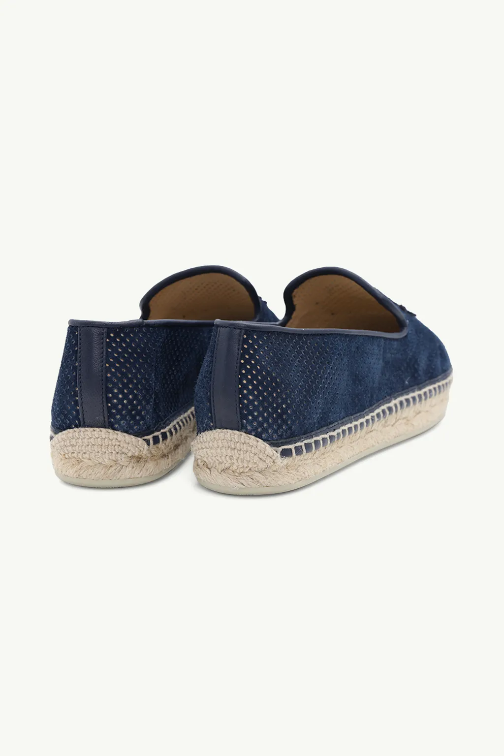 CHRISTIAN LOUBOUTIN Women Nanou Orlato Mesh Espadrilles in Navy 2