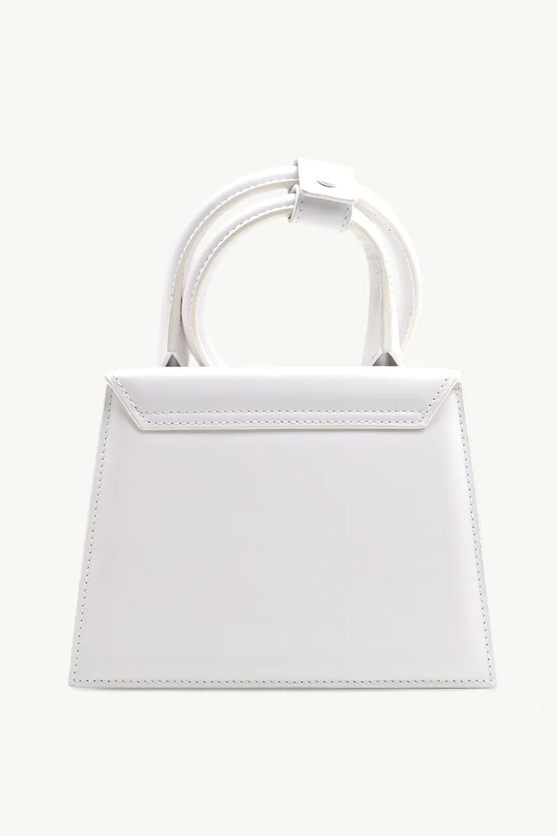 JACQUEMUS Le Chiquito Noeud in White 1