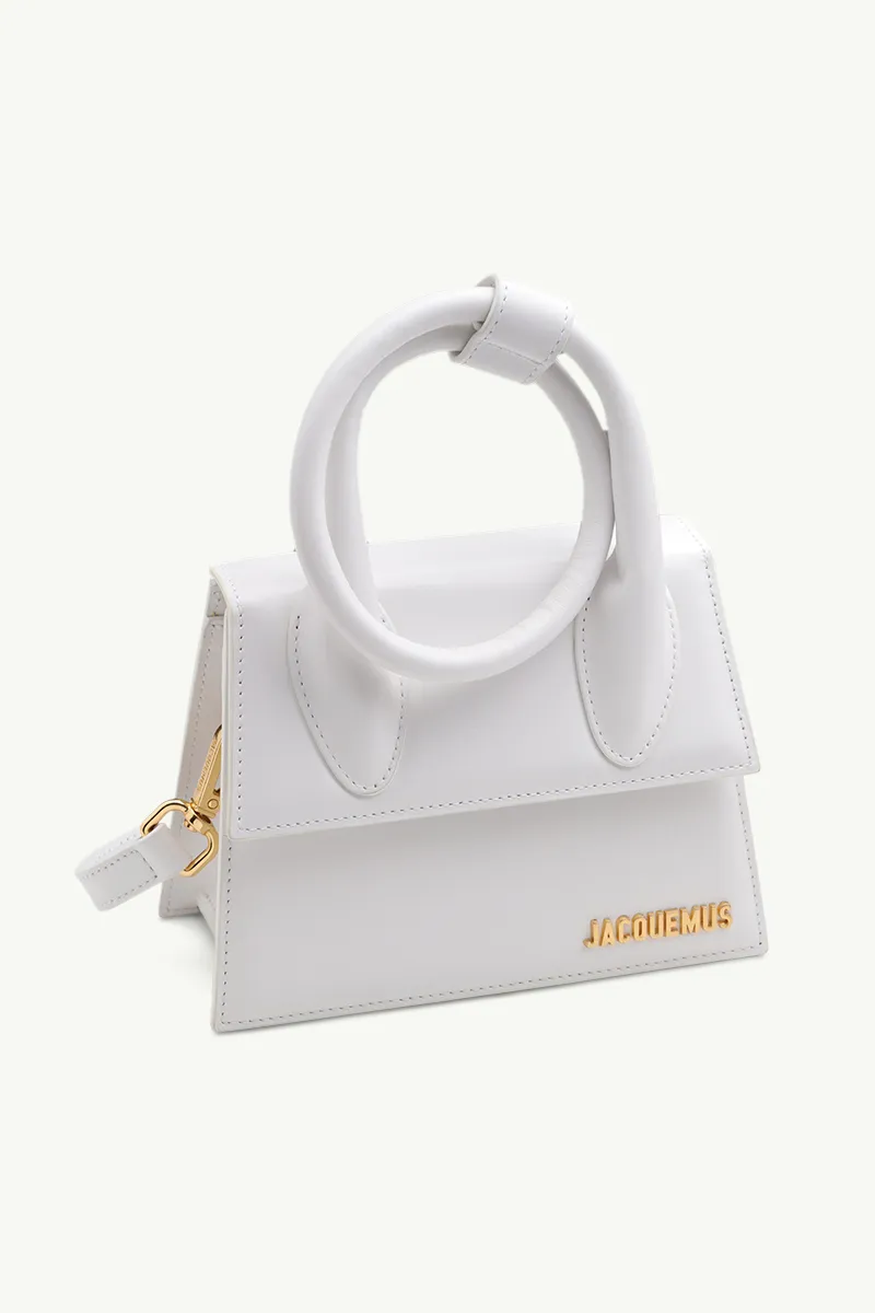 JACQUEMUS Le Chiquito Noeud in White 2