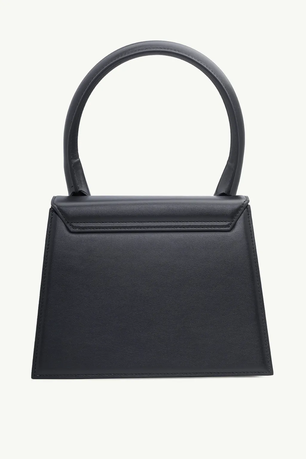 JACQUEMUS Le Grand Chiquito in Black Leather 1