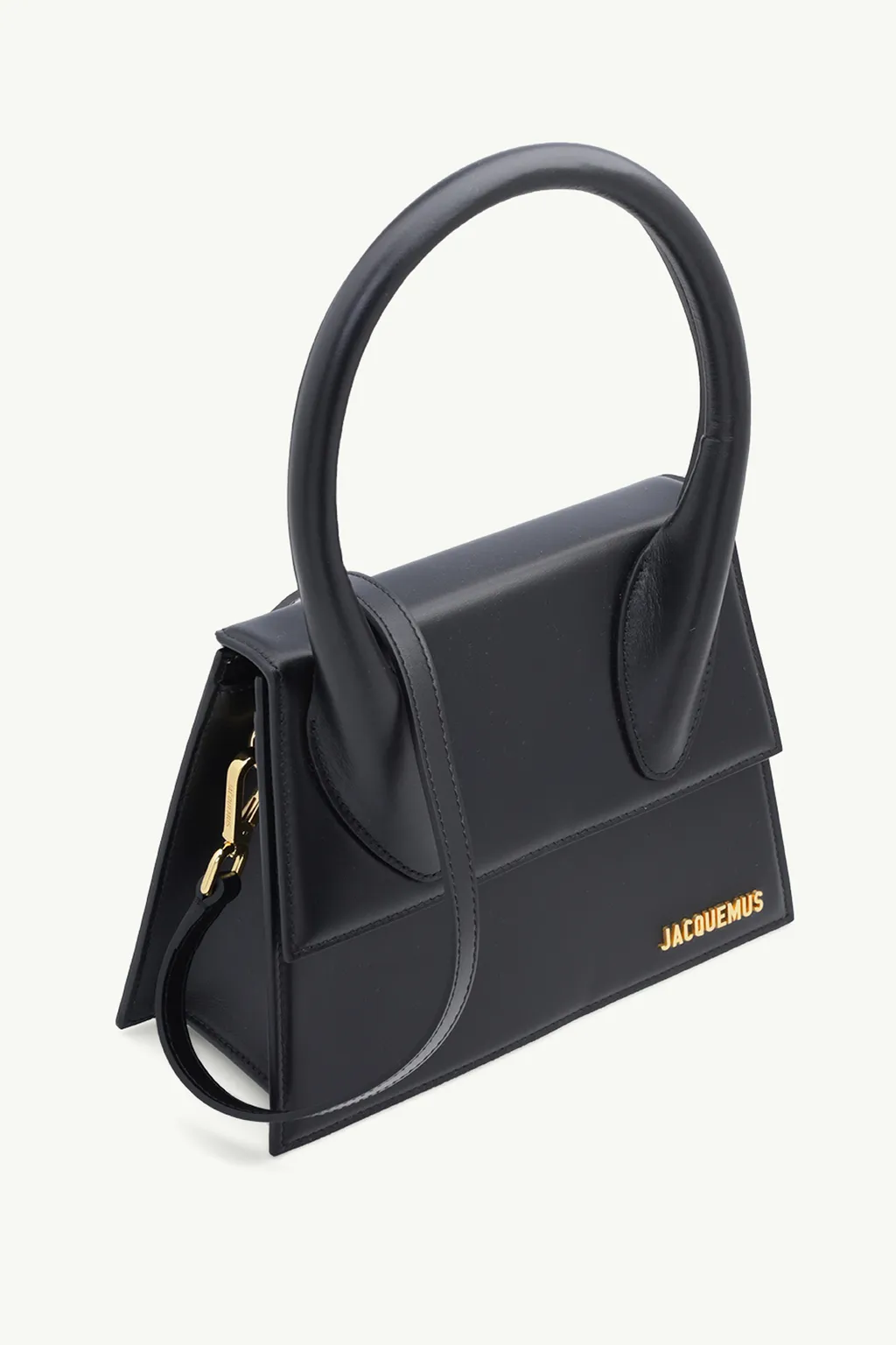 JACQUEMUS Le Grand Chiquito in Black Leather 2