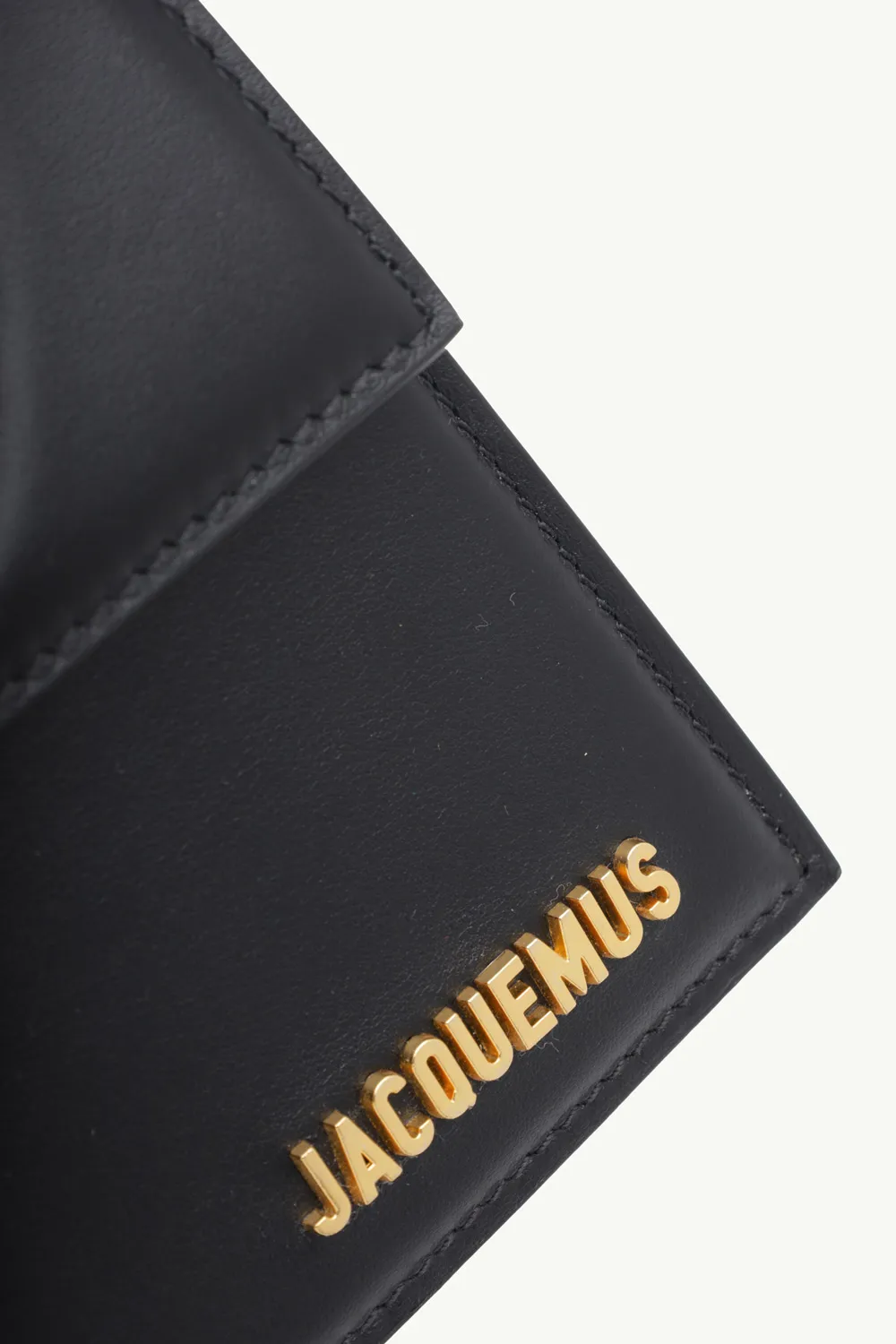 JACQUEMUS Le Grand Chiquito in Black Leather 3