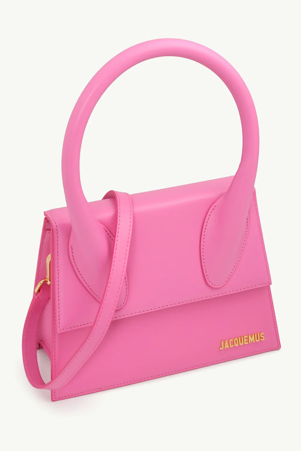 JACQUEMUS Le Grand Chiquito in Pink Leather 2