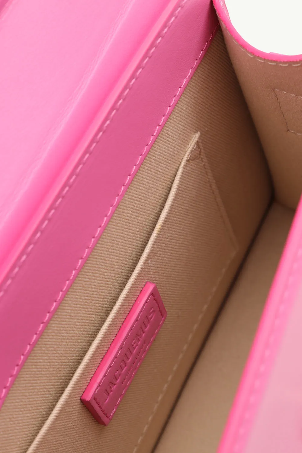JACQUEMUS Le Grand Chiquito in Pink Leather 3