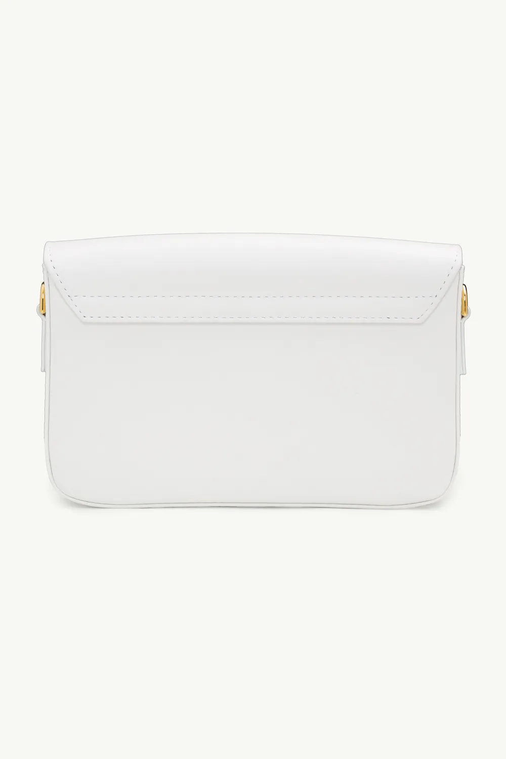 JACQUEMUS Le Carinu Bag in White Leather 1