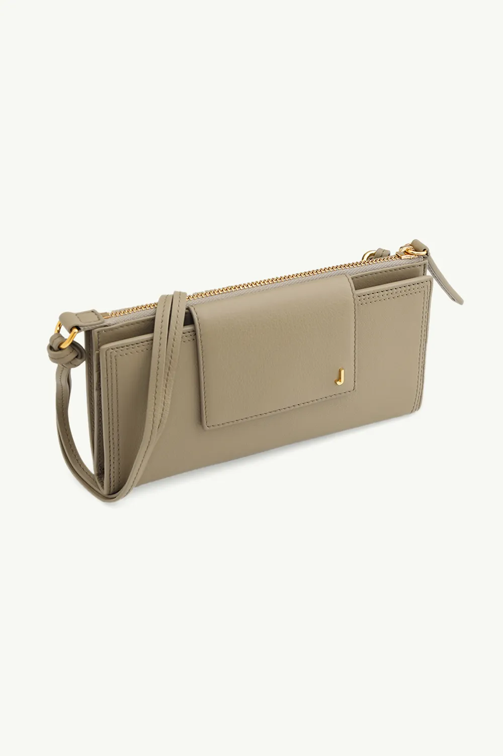 JACQUEMUS Le Pichoto Pouch in Khaki 2