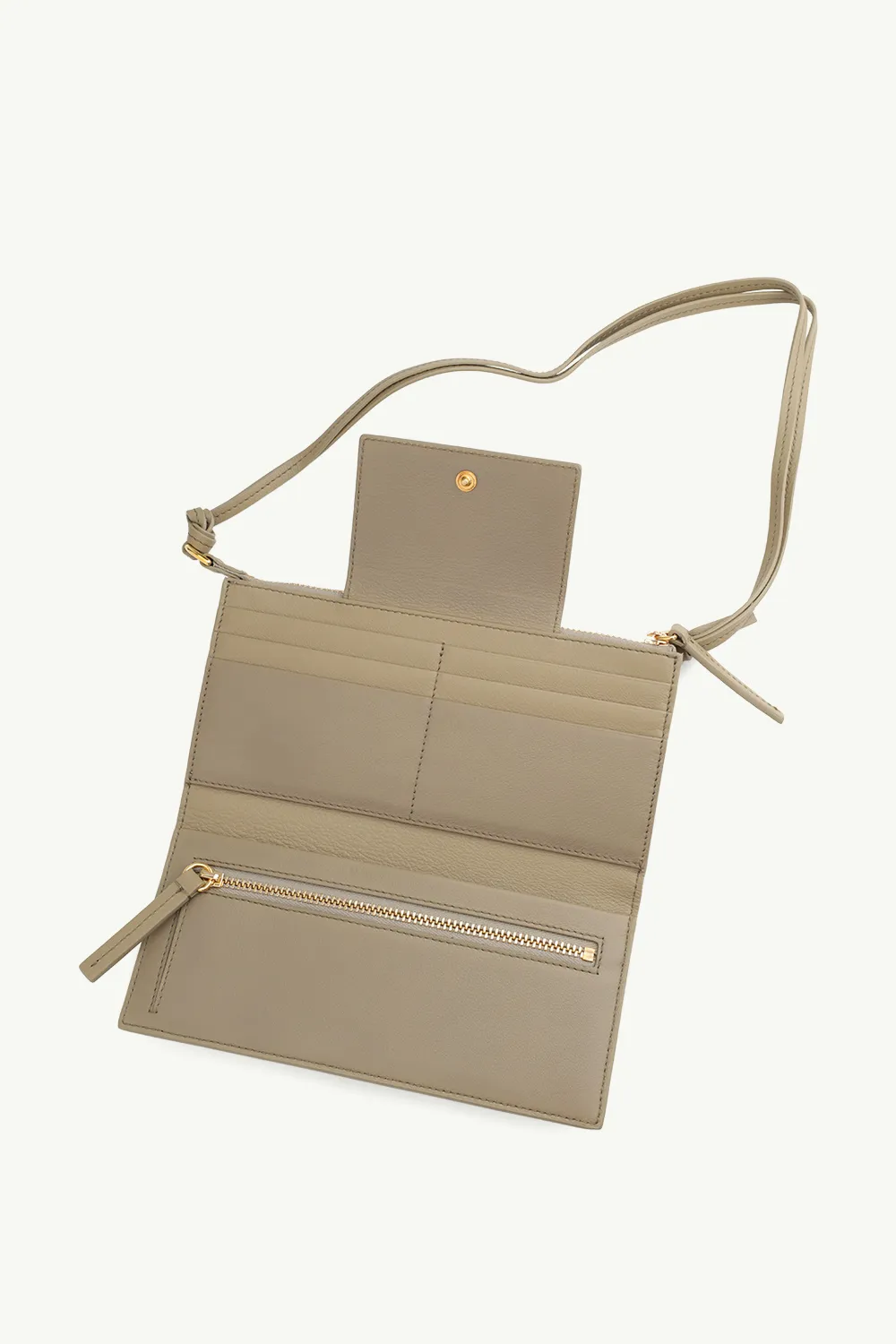 JACQUEMUS Le Pichoto Pouch in Khaki 3