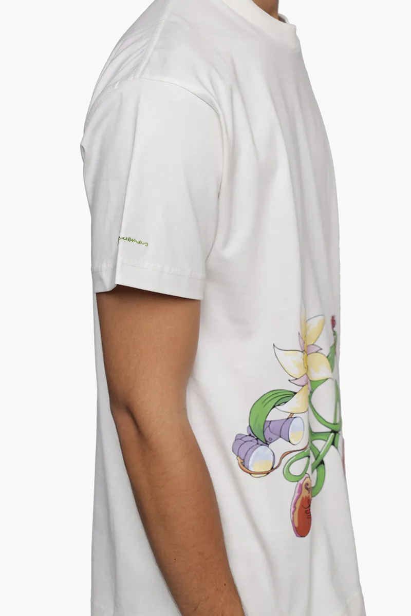 JACQUEMUS Men Le T-Shirt in Randonnee Off White 2