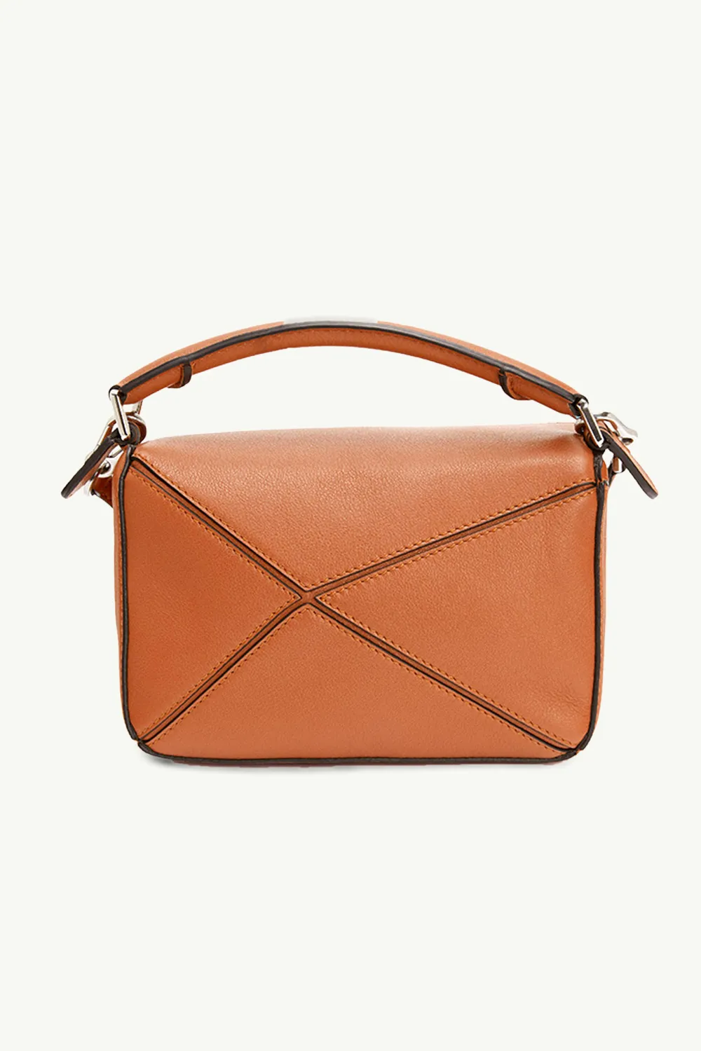LOEWE Mini Puzzle Bag in Tan 1