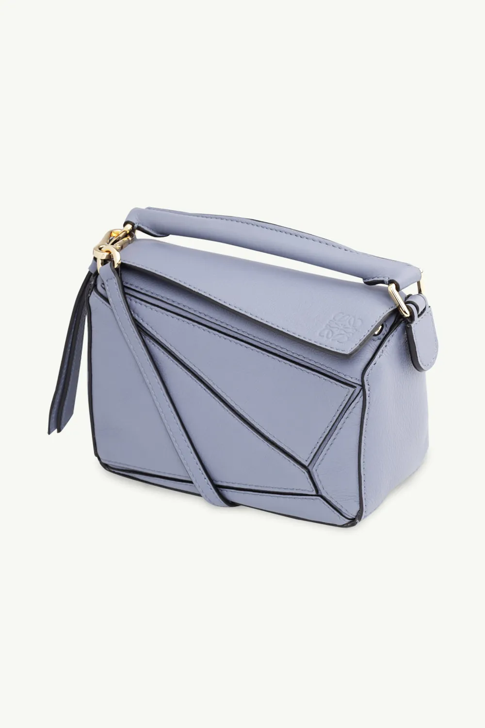 LOEWE Mini Puzzle Bag in Atlantic Blue 2