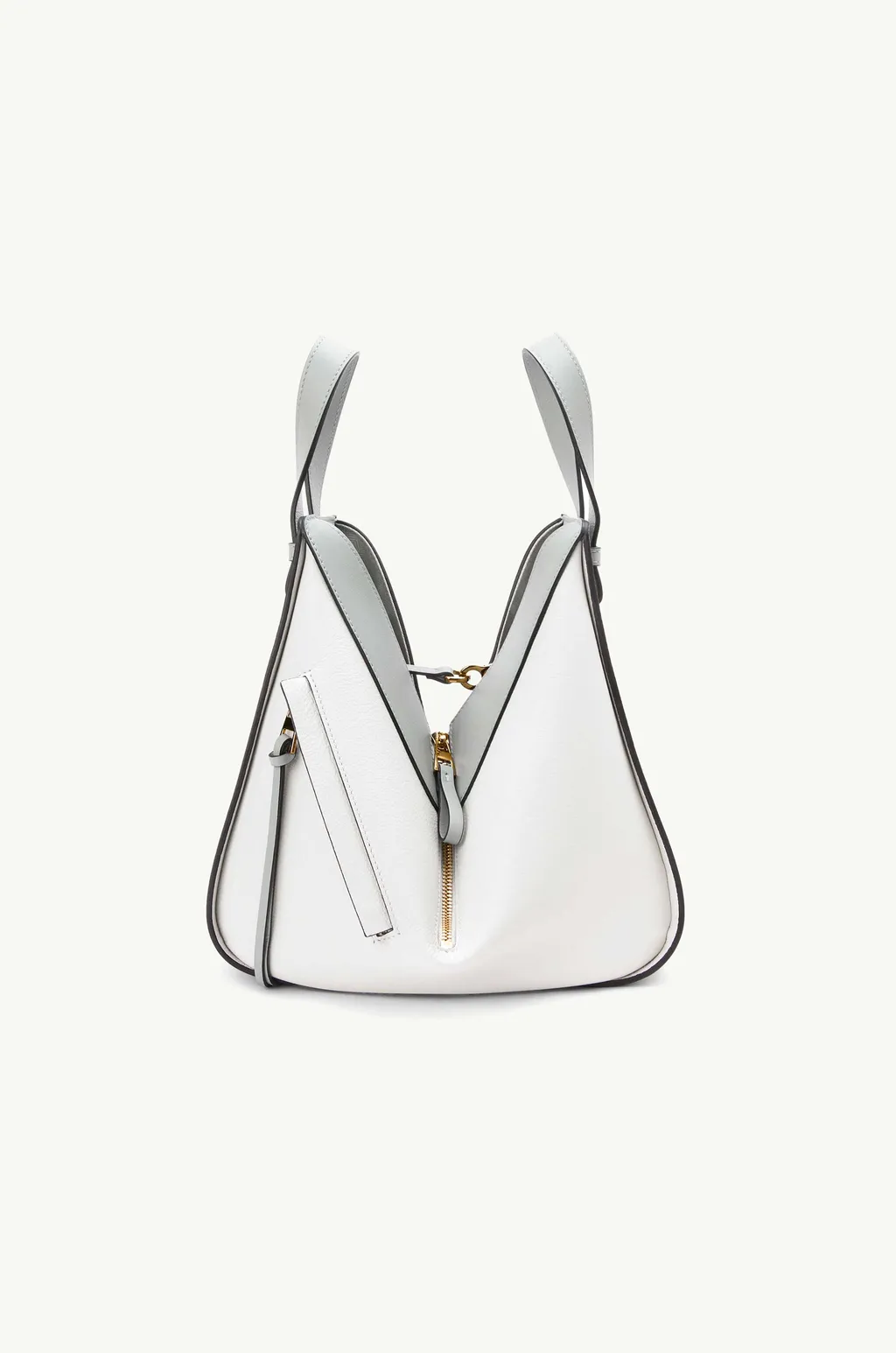 LOEWE Small Hammock Bag in Ash Grey/Marble Green 2