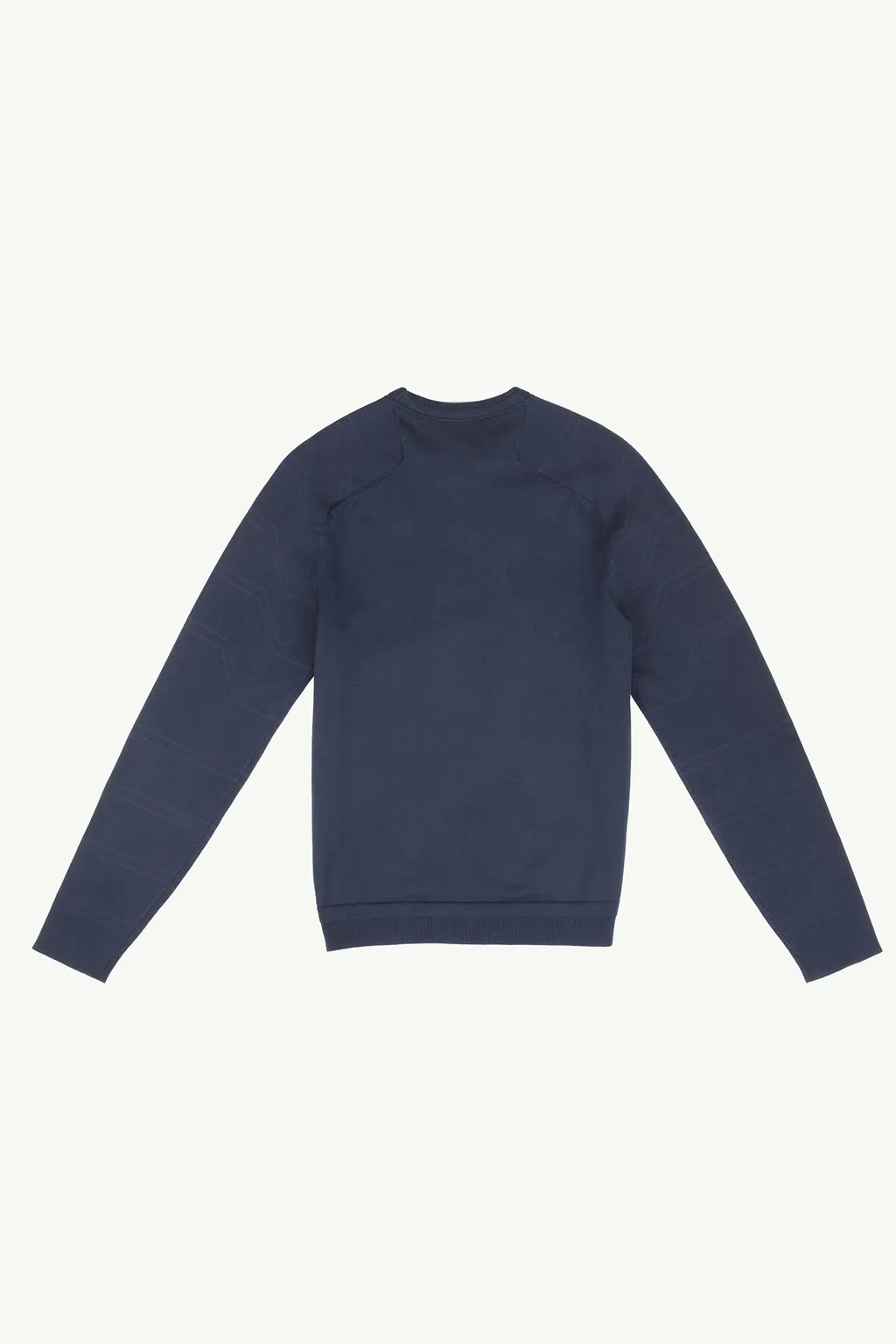 HUGO BOSS Men Rimond Decorative Reflective Logo Relaxed Fit Sweater in Dark Blue 1