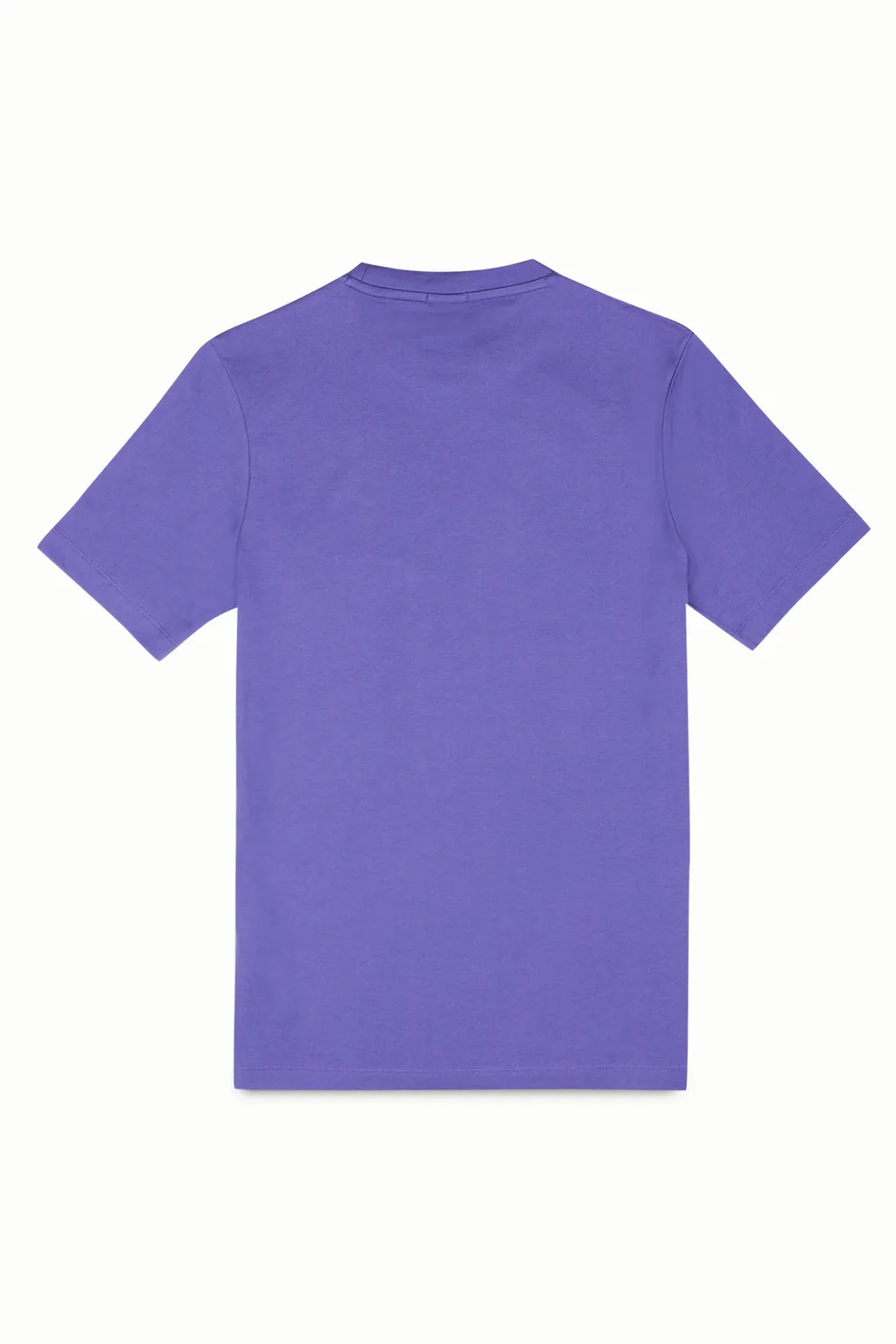HUGO BOSS Men Tessler Slim Fit T-Shirt in Purple Cotton Jersey with Multicolor Logos 1