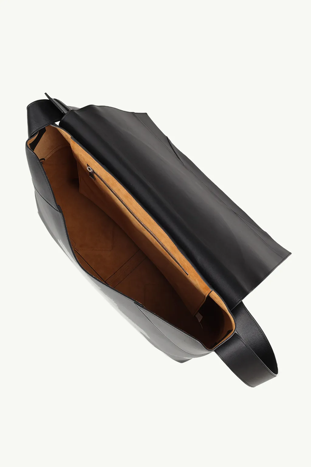 BOTTEGA VENETA Maxi Weave Messenger Bag in Black 3