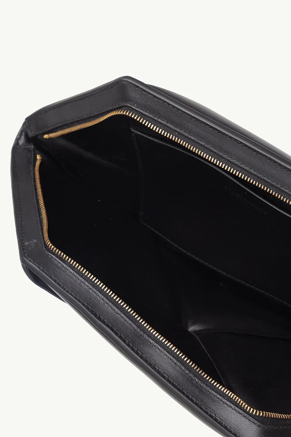 BOTTEGA VENETA Maxi Intrecciato Sharp Clutch in Black Calf 3