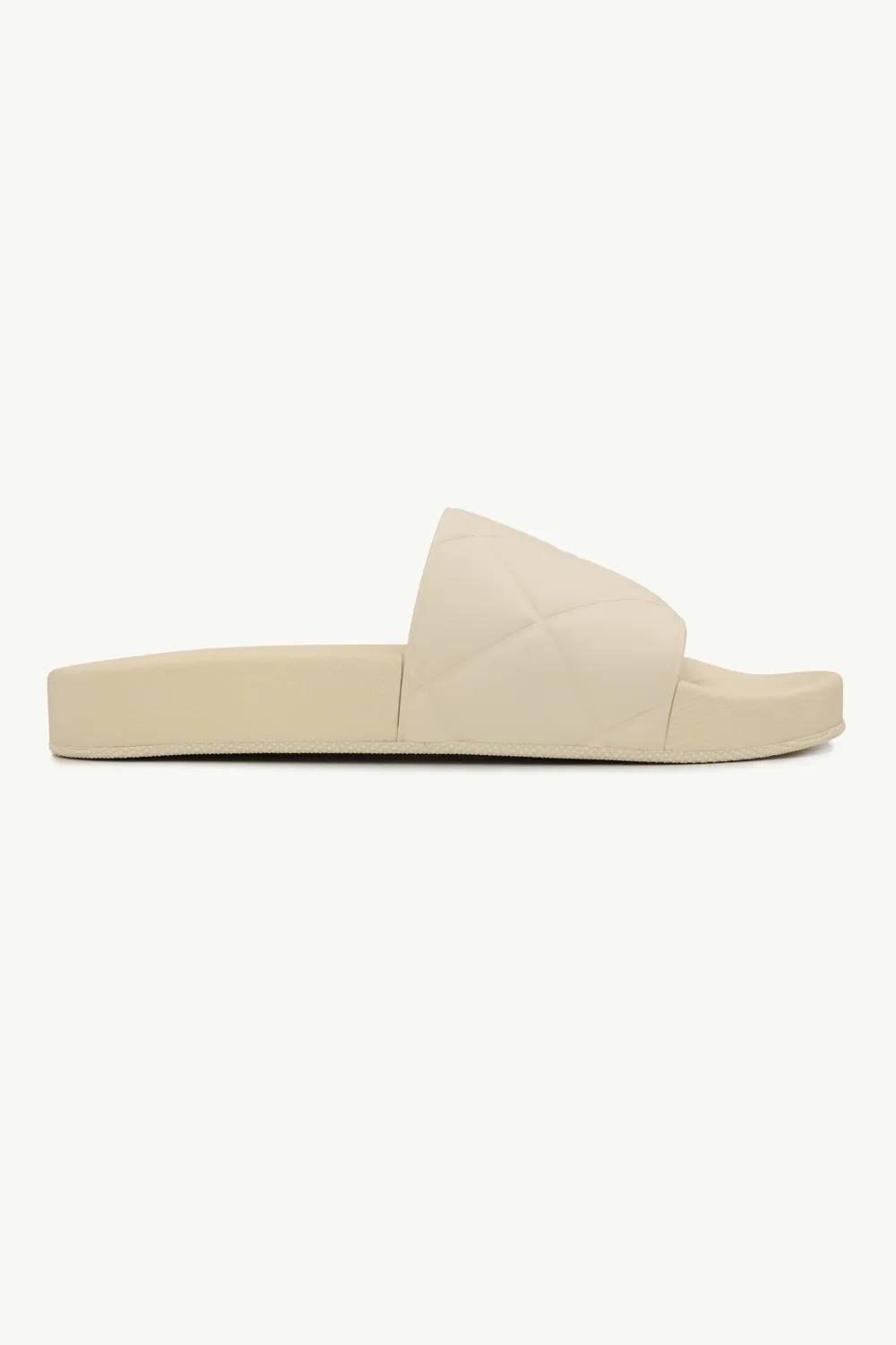 BOTTEGA VENETA Women BV Slider Sandals in Sea Salt 0