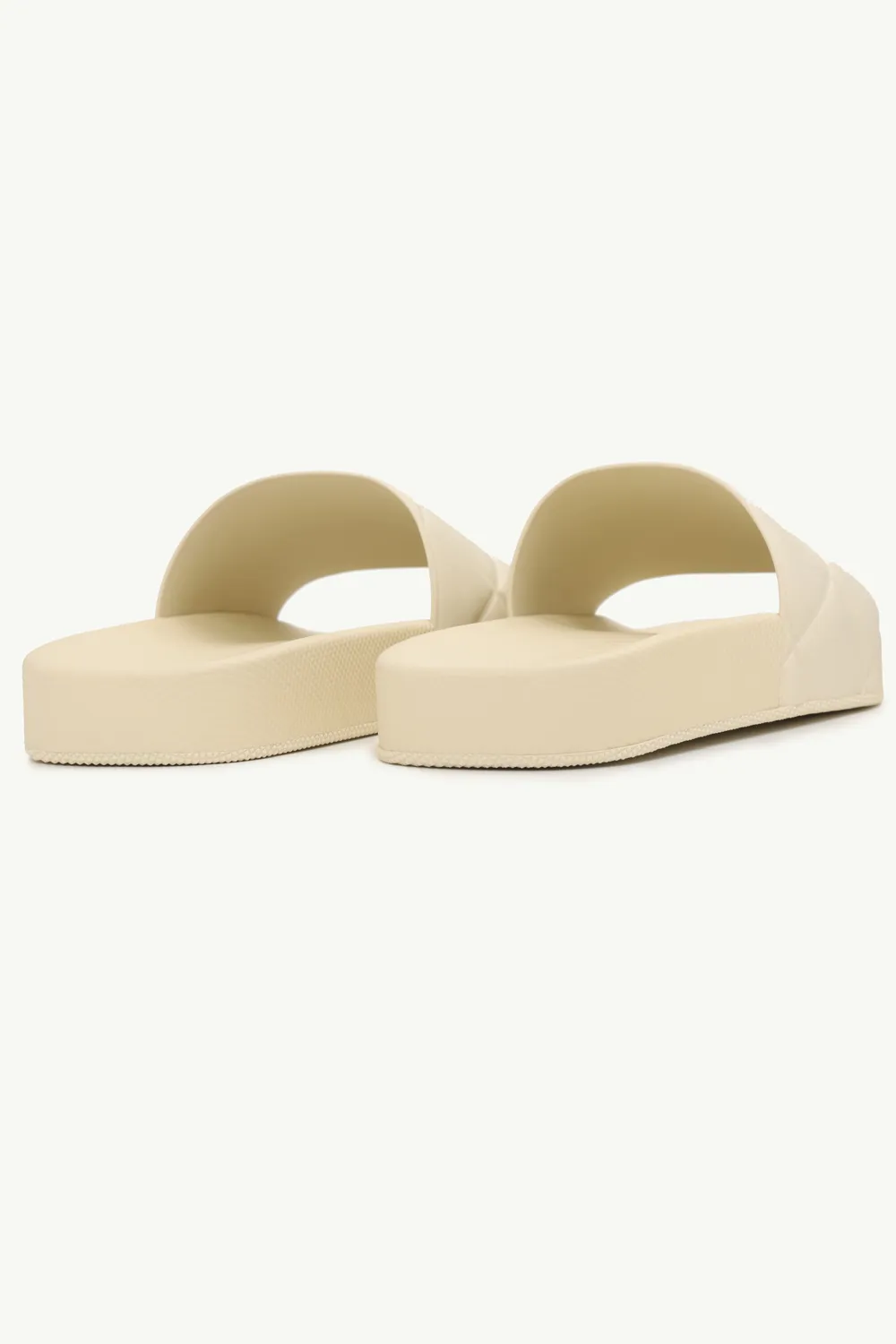 BOTTEGA VENETA Women BV Slider Sandals in Sea Salt 2