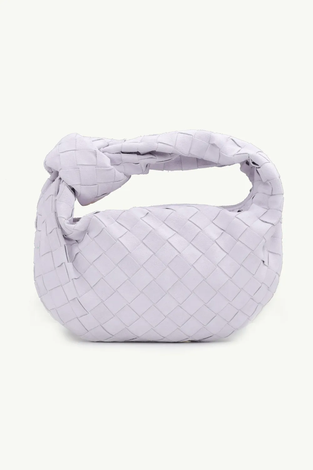 BOTTEGA V Mini BV Jodie Shoulder Bag in Mirth Washed Suede 0