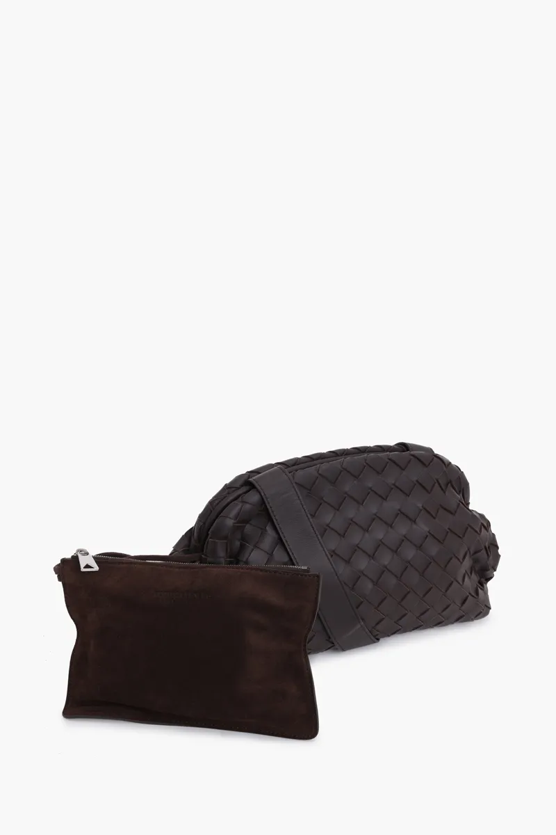 BOTTEGA VENETA Classic Hidrology Intrecciato Crossbody Bag in Fondant 2