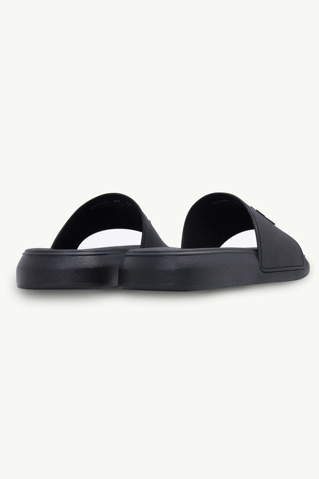 ALEXANDER MCQUEEN Women Signature Pool Oversized Slide in Black 2