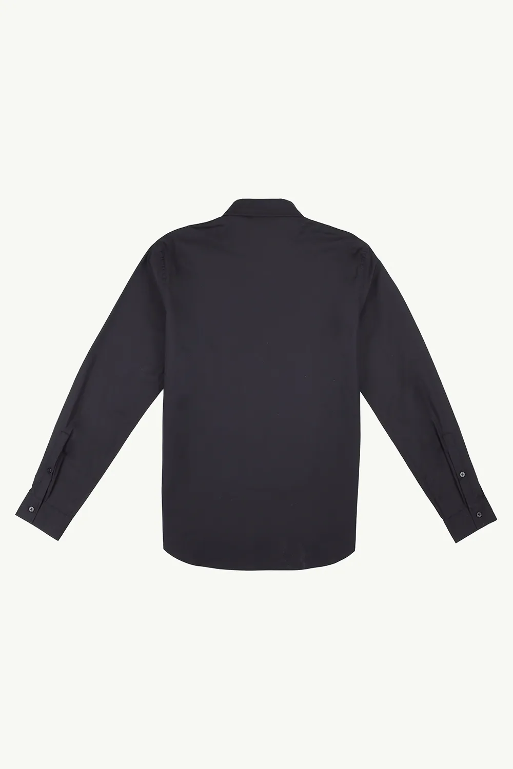 VERSACE JEANS COUTURE Men V Emblem Long Sleeved Shirt in Black 1