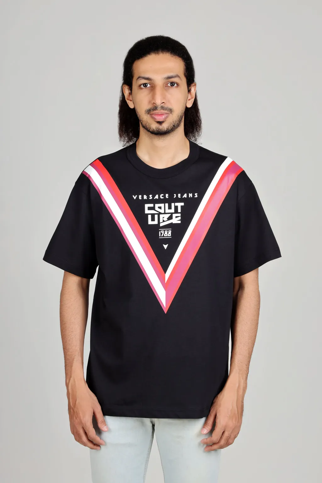 VERSACE JEANS COUTURE Men V Couture T-Shirt in Black 1