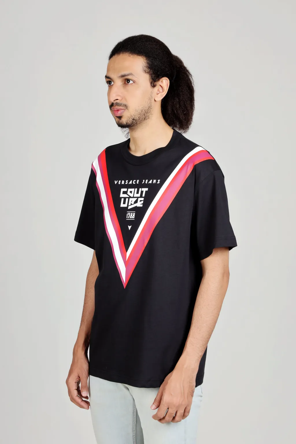 VERSACE JEANS COUTURE Men V Couture T-Shirt in Black 3