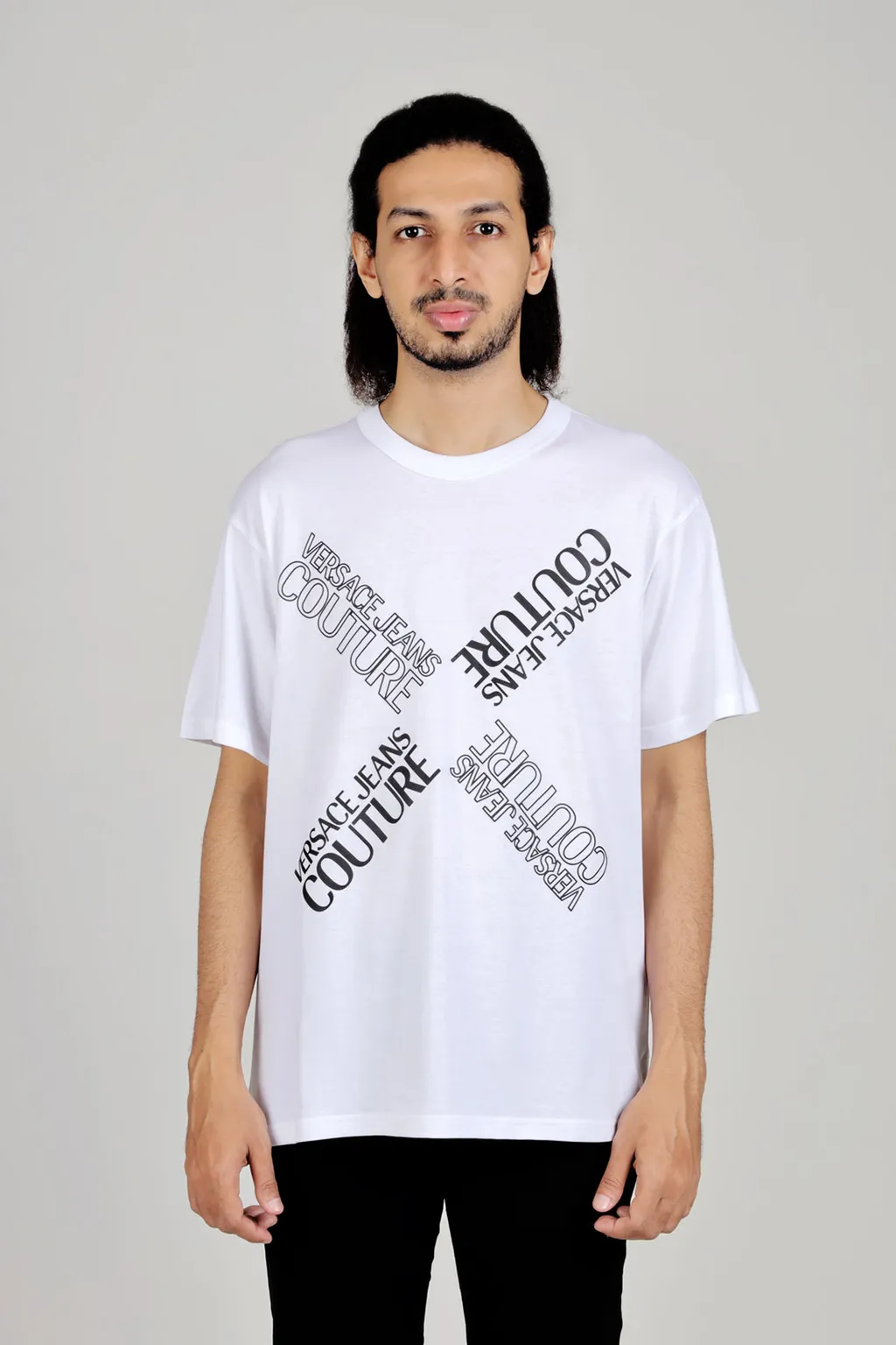 VERSACE JEANS COUTURE Men X Couture T-Shirt in White 1