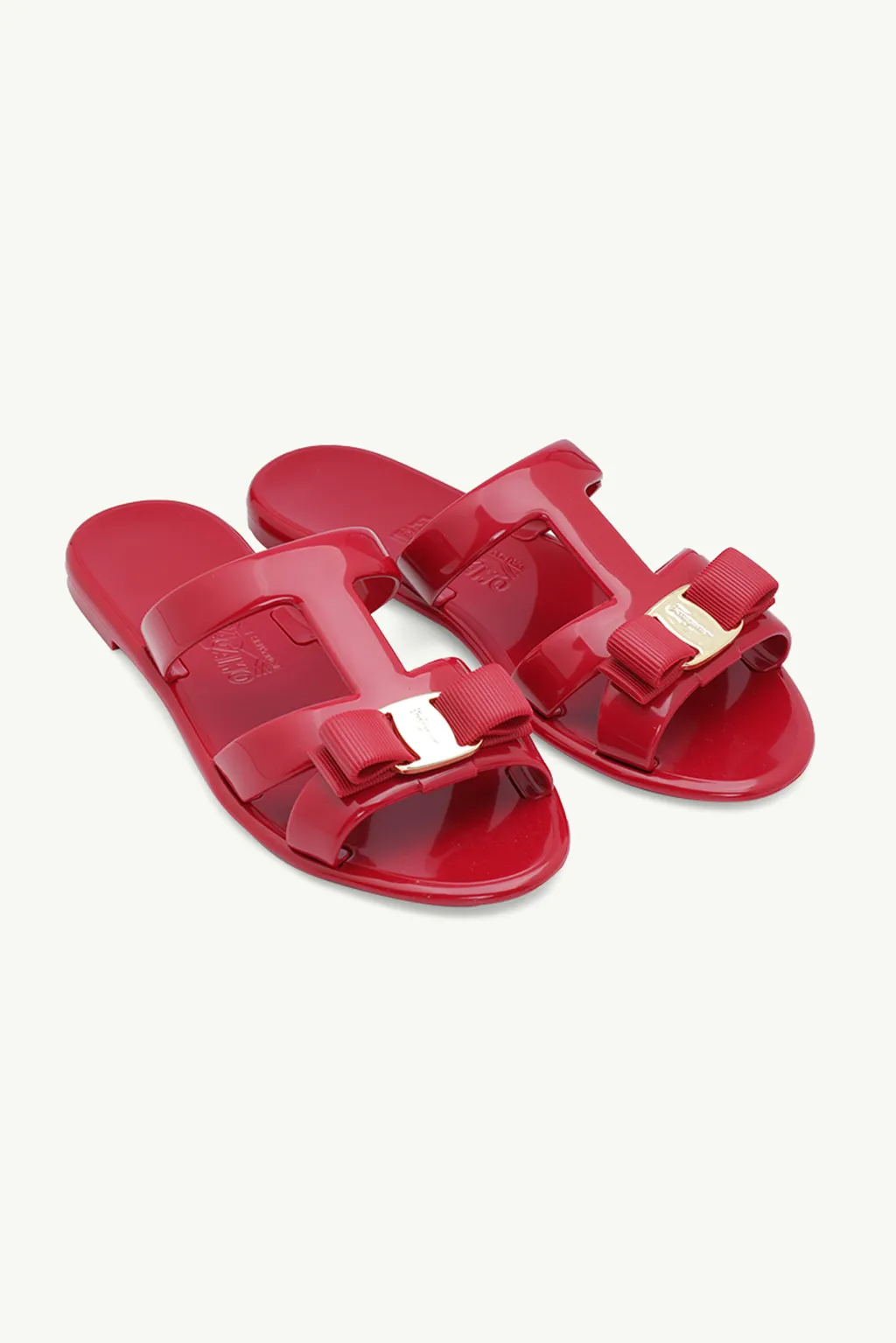 SALVATORE FERRAGAMO Women Lylia Jelly Sandals in Ribes 1