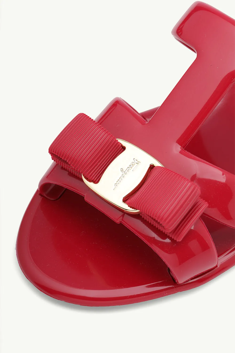 SALVATORE FERRAGAMO Women Lylia Jelly Sandals in Ribes 4