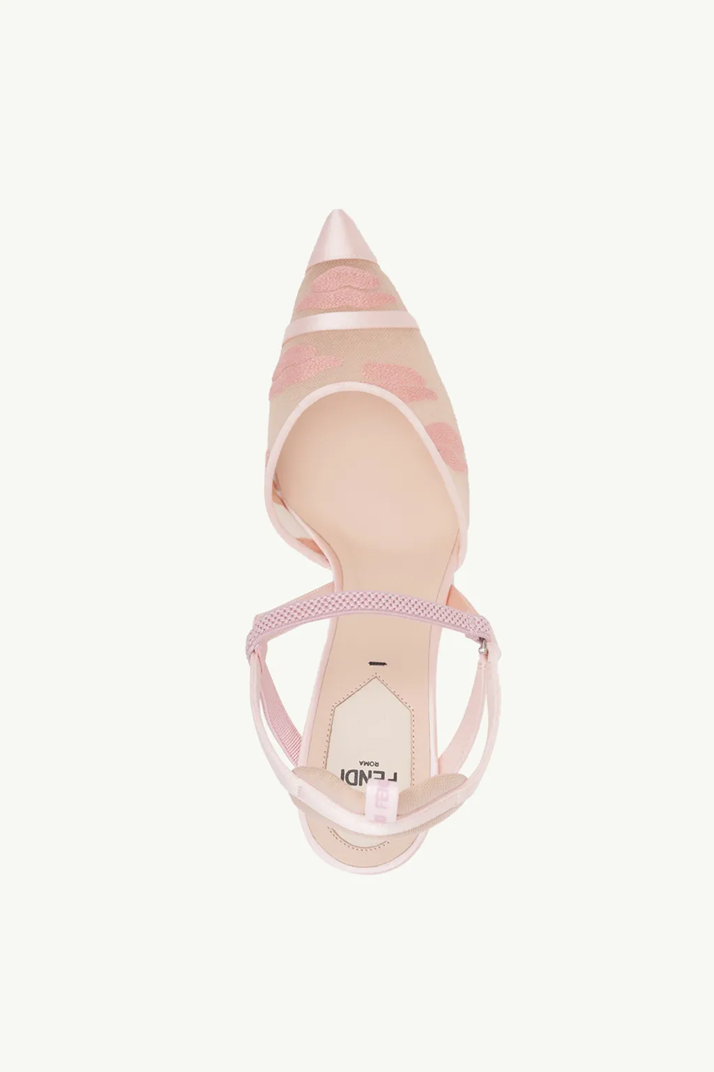 FENDI Women Colibri Lite Slingback Pumps 85mm 3