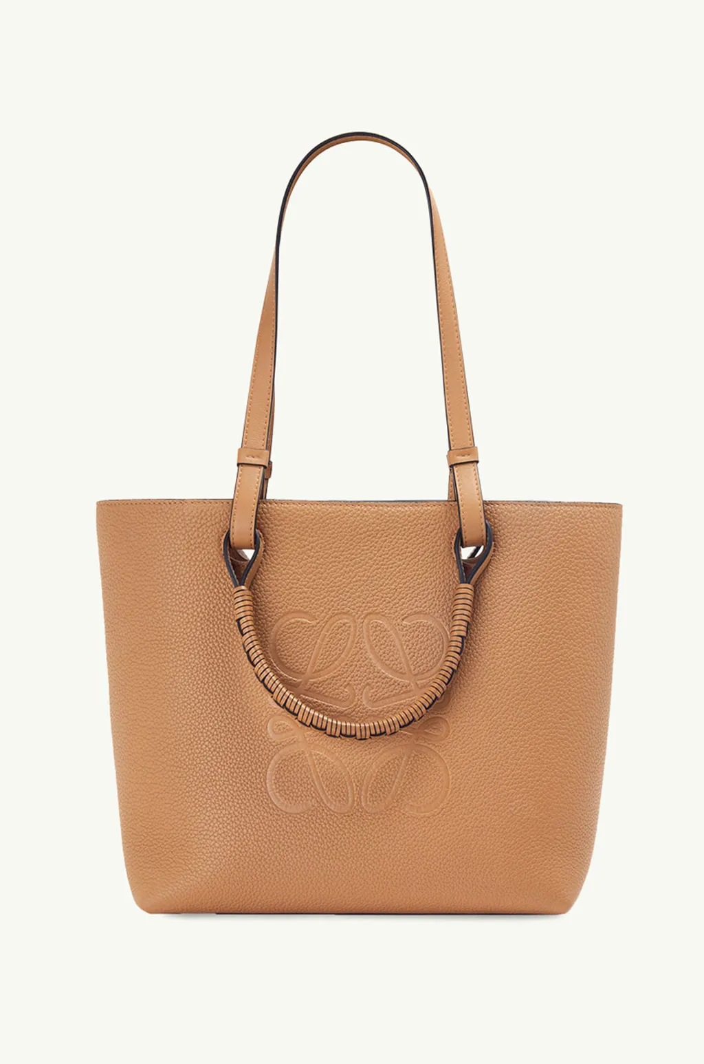 LOEWE Small Anagram Tote Bag in Toffee 0