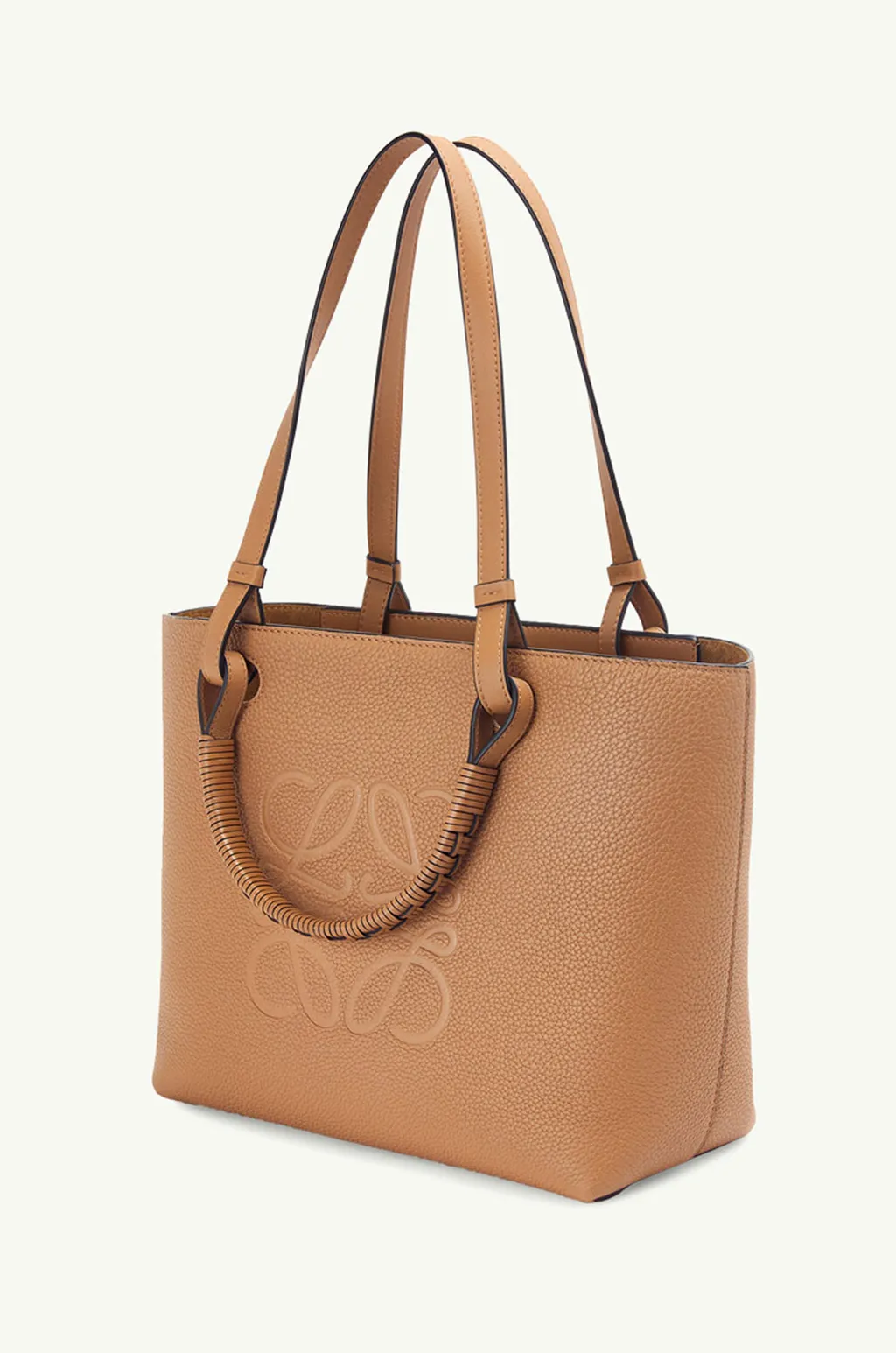 LOEWE Small Anagram Tote Bag in Toffee 2