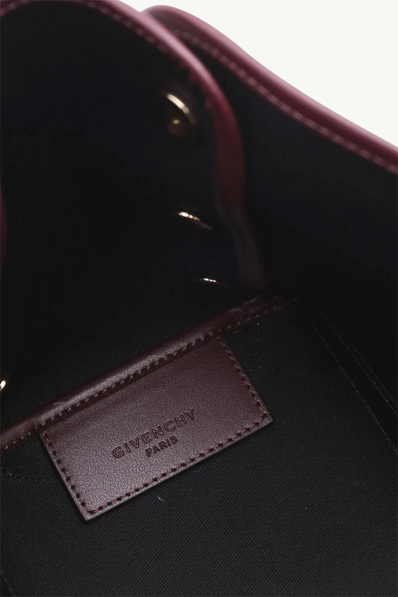 GIVENCHY Mini Bond Shopper Tote Bag in Beige Canvas 3