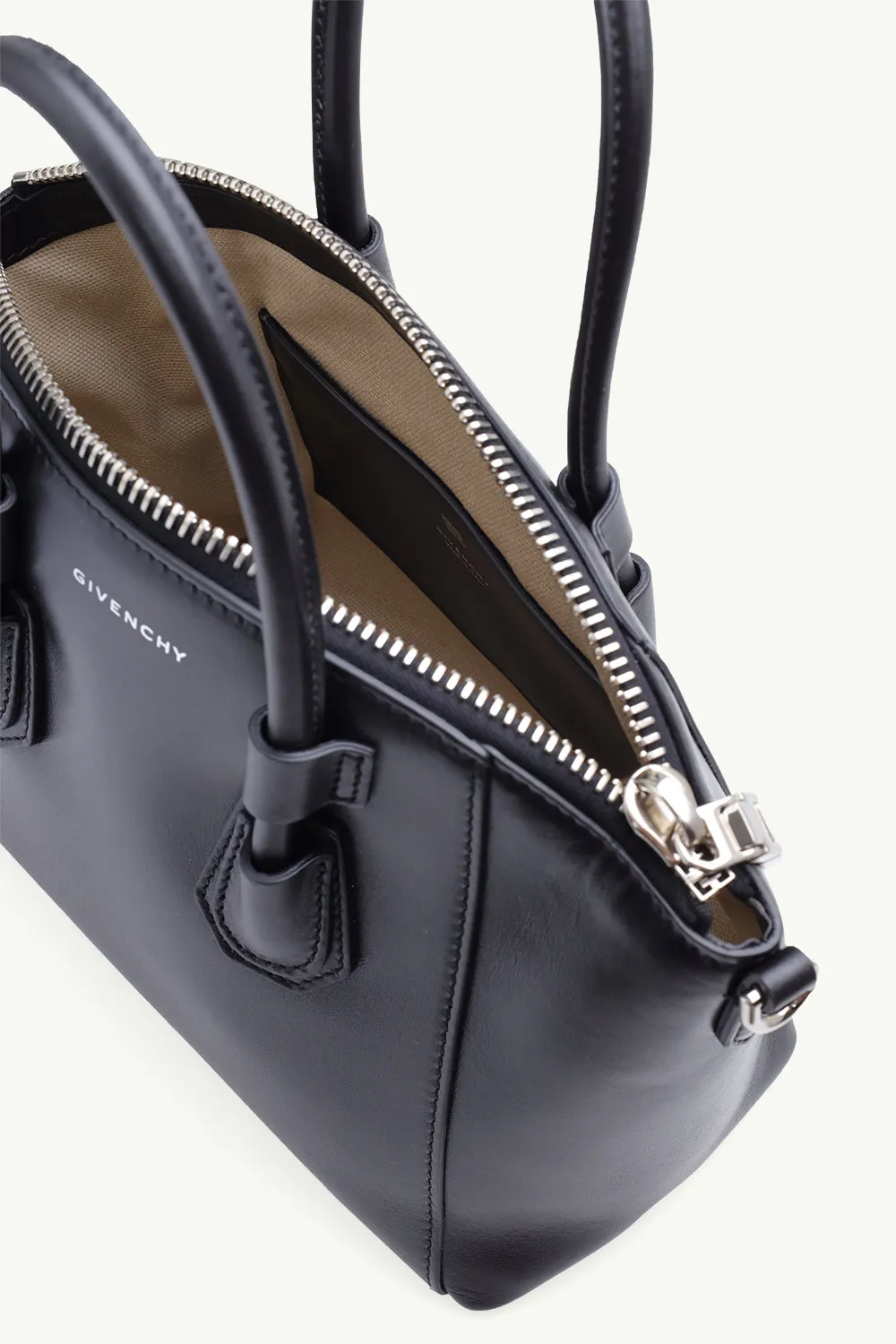 GIVENCHY Mini Antigona Sport Bag in Black Calfskin 3