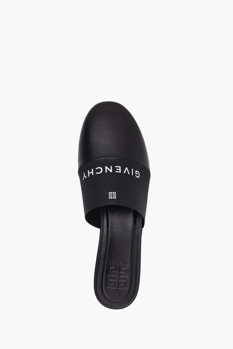 GIVENCHY Women 4G Bedford Mules in Black Box Leather 3