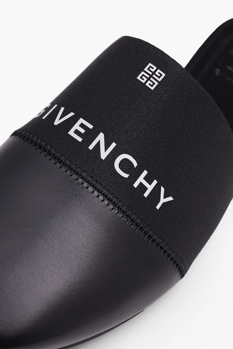 GIVENCHY Women 4G Bedford Mules in Black Box Leather 4