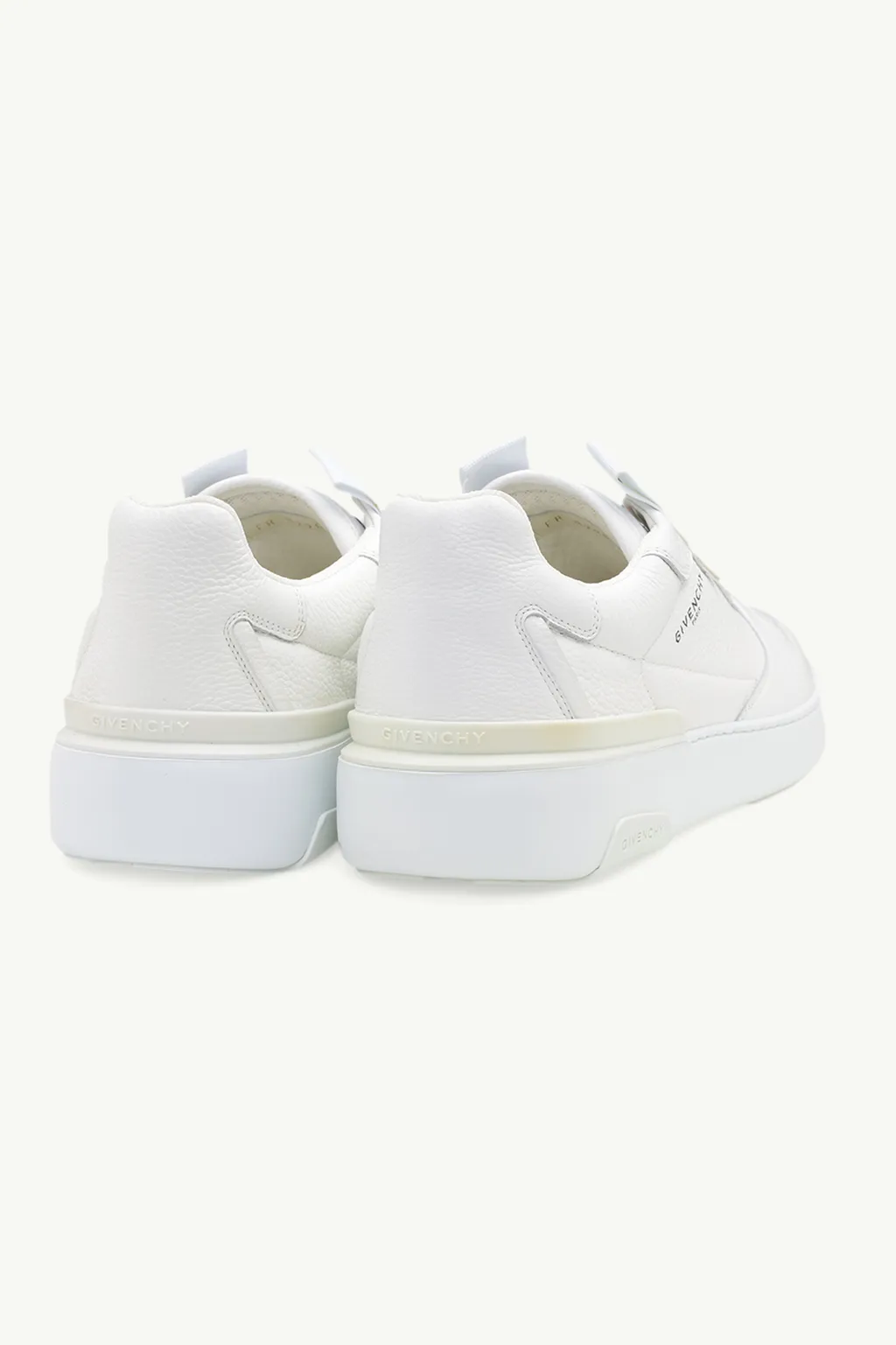 GIVENCHY Men Wing Low Top Sneakers in White with Logo Print 2