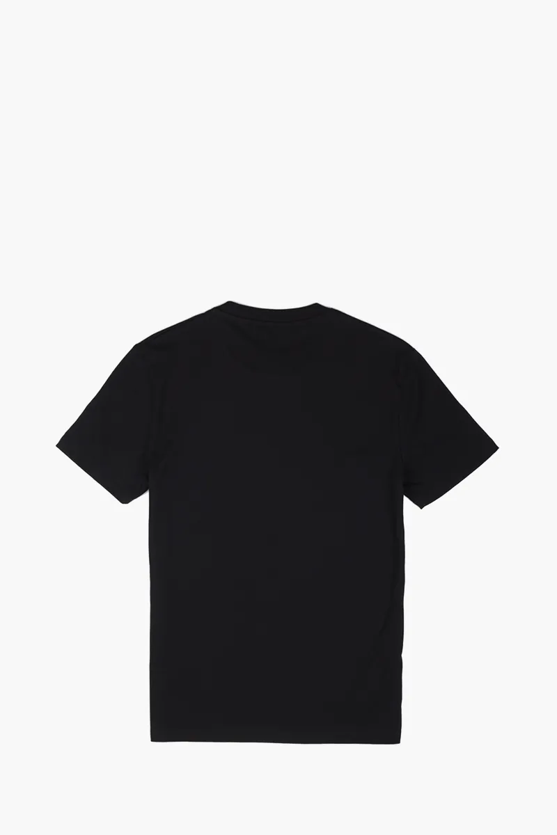 NEIL BARRETT Men Graffiti Chalk Bolt Slim Fit T-Shirt in Black/White 1