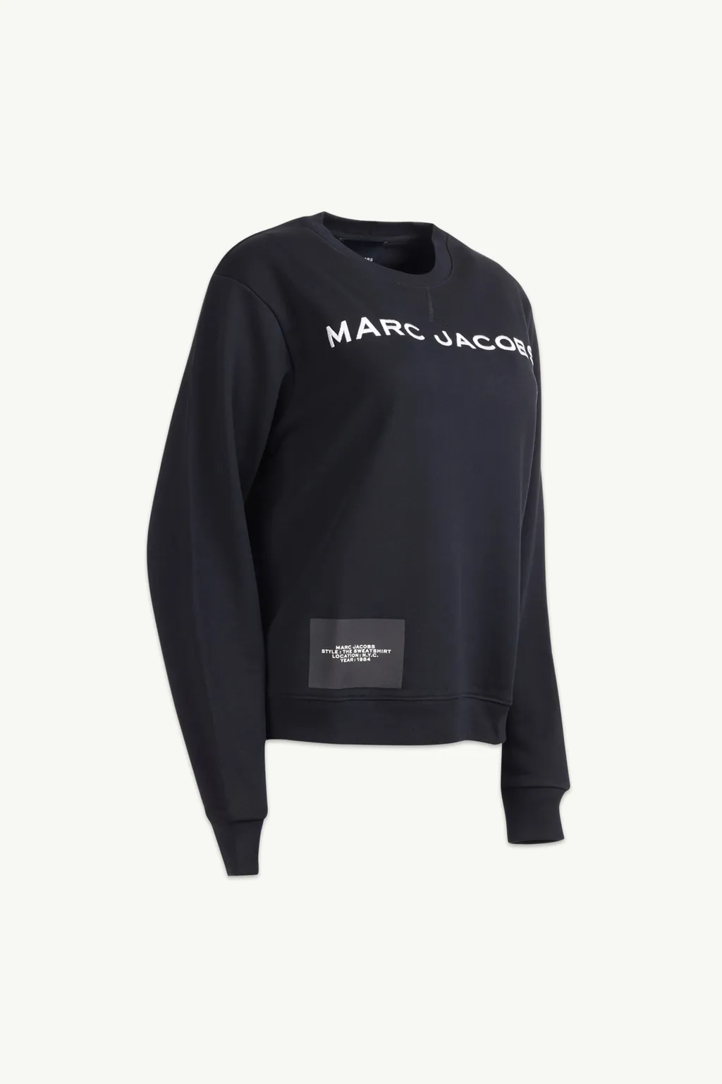 MARC JACOBS Women The Embroidered Logo Sweatshirt in Black 2