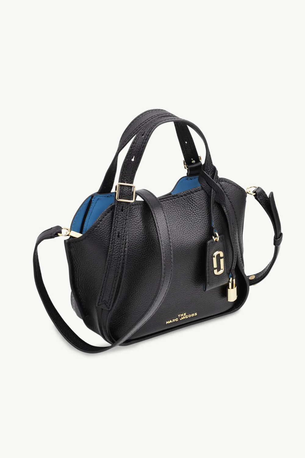 MARC JACOBS The Mini Director Bag in Black Leather 2