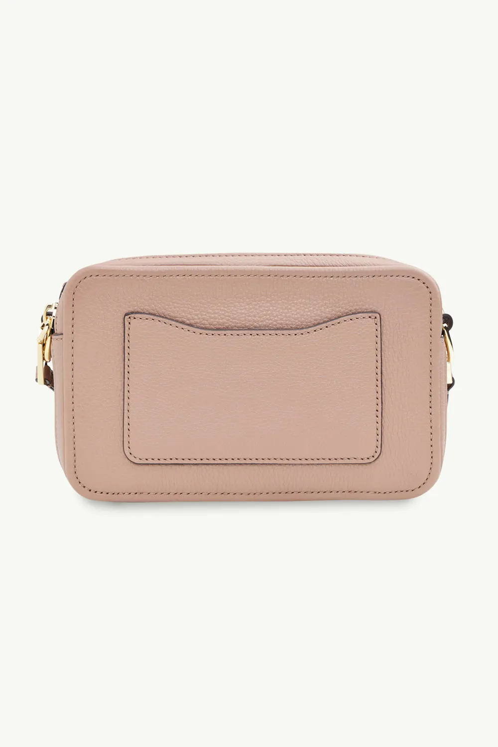 MARC JACOBS The Moto Shot Shoulder Bag in Dusty Beige Supple Leather 1