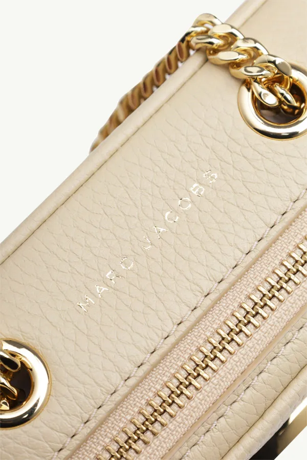 MARC JACOBS The Glam Shot 17 Shoulder bag in Pebble Leather 3