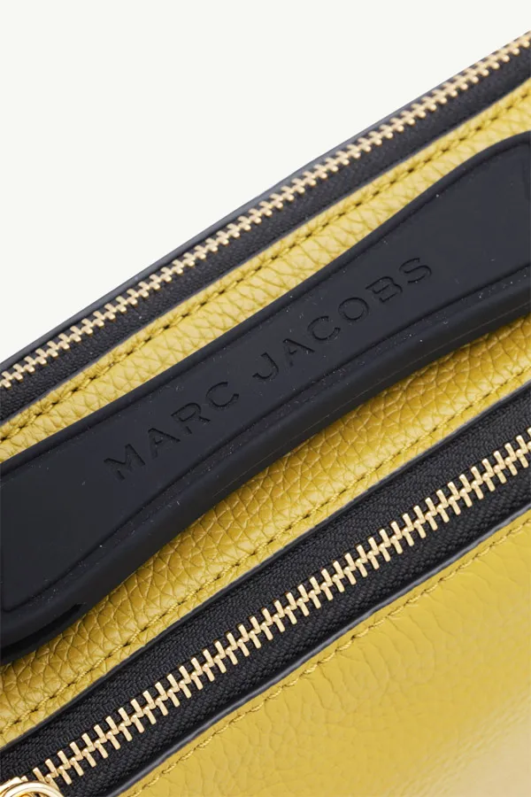 MARC JACOBS Mini The Colorblock Softbox Shoulder Bag in Ecru Olive Multicolor 3