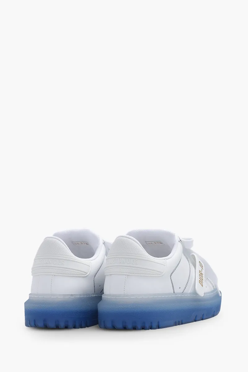 CHRISTIAN DIOR Dior-ID Sneakers in Deep Blue Calfskin x Transparent Rubber 2