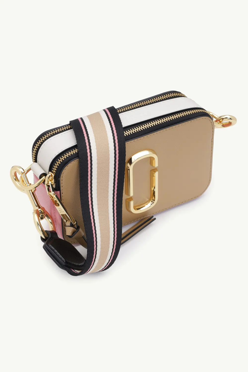 MARC JACOBS Small Snapshot Camera Bag in New Sandcastle Multicolors 2