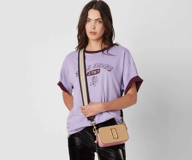 MARC JACOBS Small Snapshot Camera Bag in New Sandcastle Multicolors 4