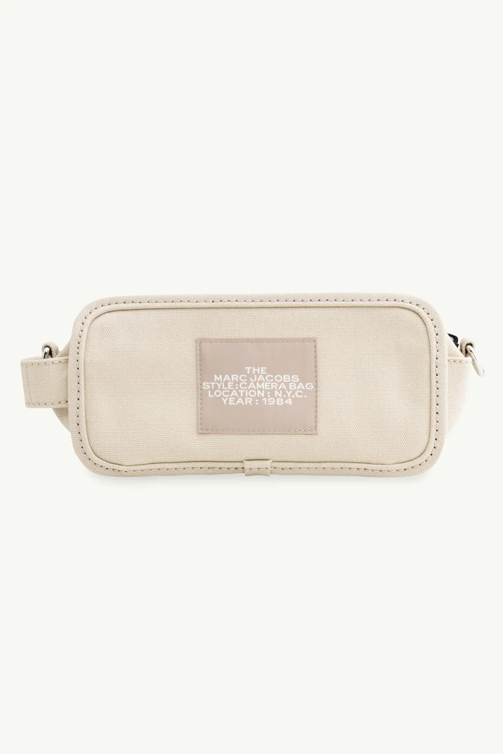 MARC JACOBS The Camera Bag in Beige with Crossbody Strap 1