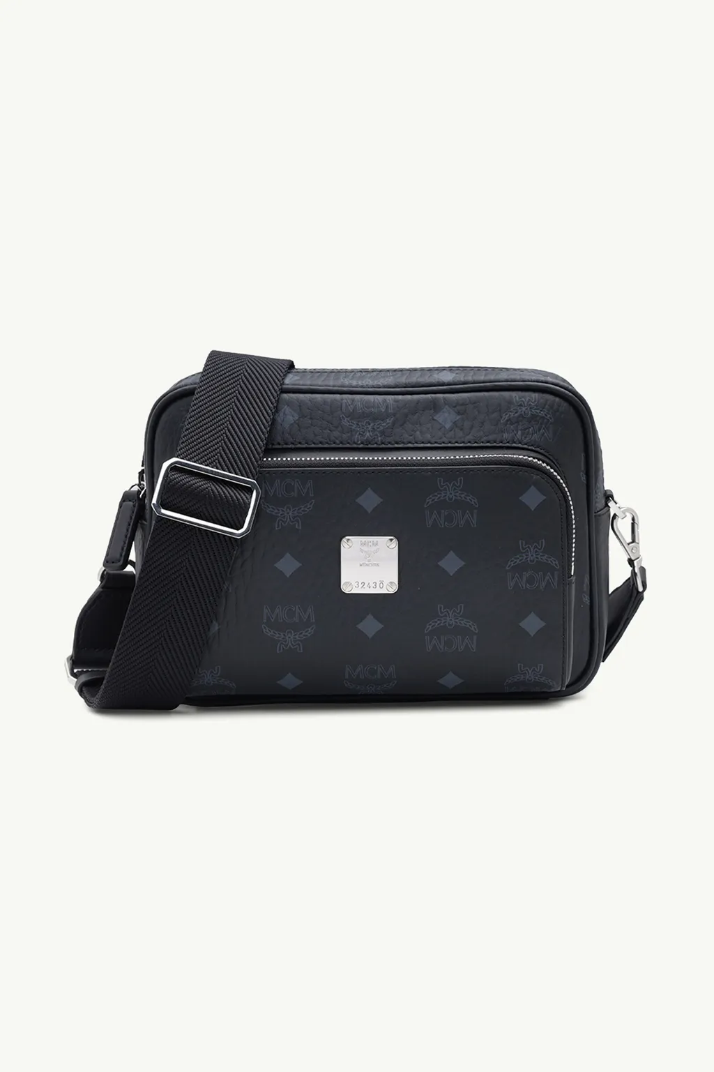 MCM Small Klassik Crossbody Bag in Black 0